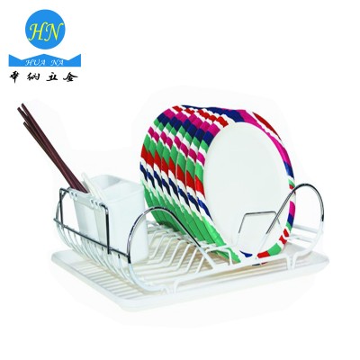 Home accessory Chrome kitchen Storage Holder for Dish and Chopstick