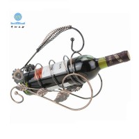 Display Metal Material Decorative Wine Rack